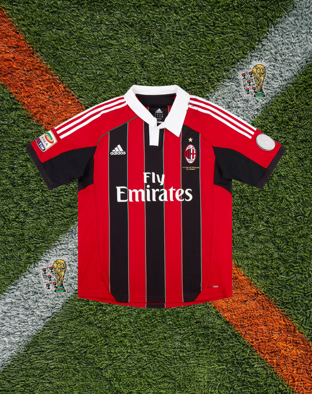 AC Milan 2012–13 Home Jersey – Balotelli #45 – Iconic Rossoneri Comeback Edition