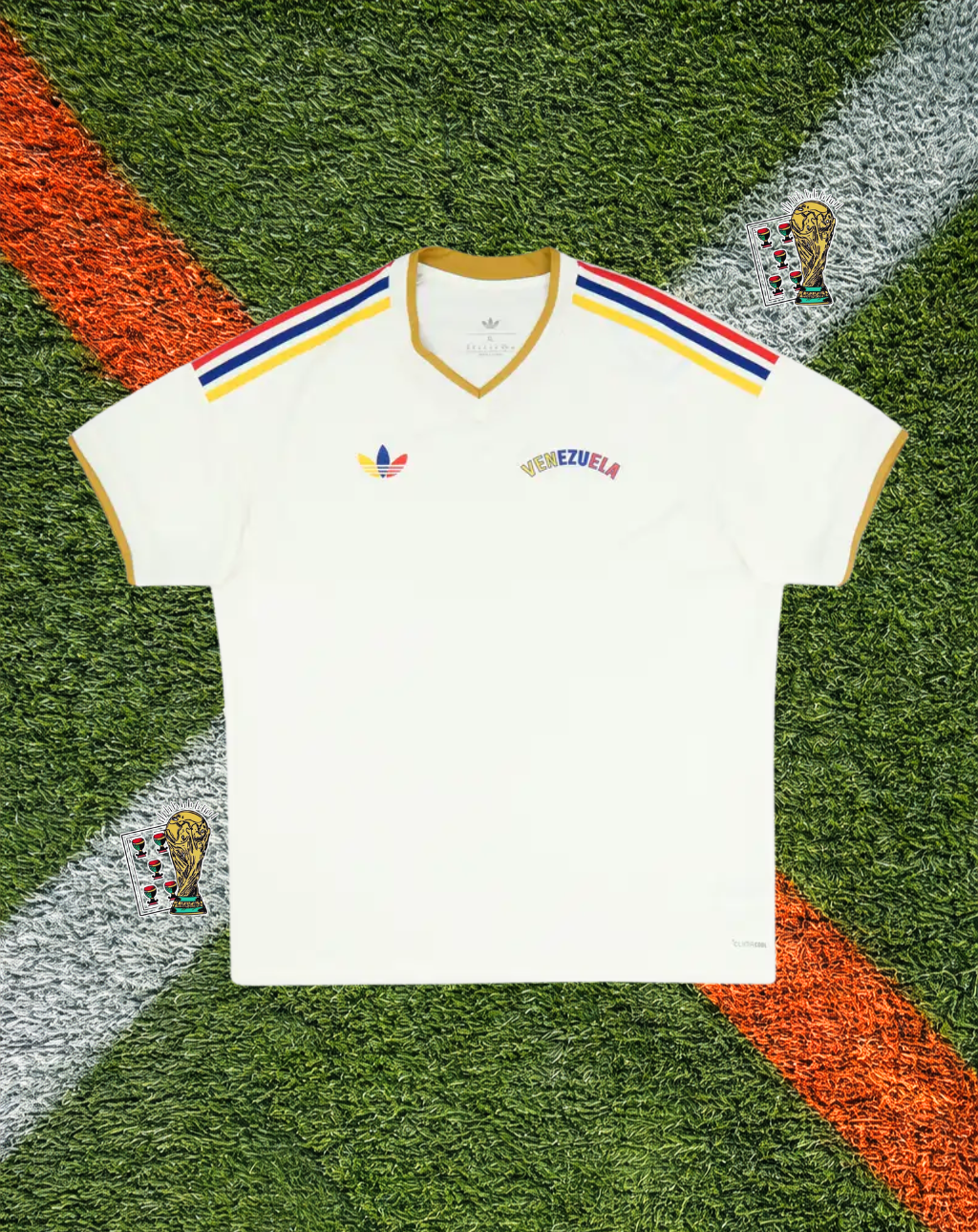 Venezuela 2026 Away Jersey – Retro White Edition