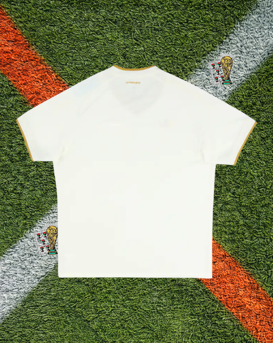 Venezuela 2026 Away Jersey – Retro White Edition