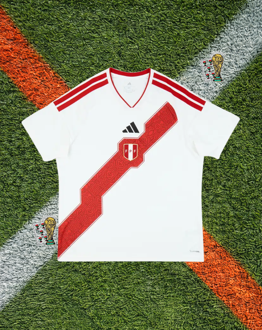 Peru 2026 Home Jersey – La Blanquirroja Edition