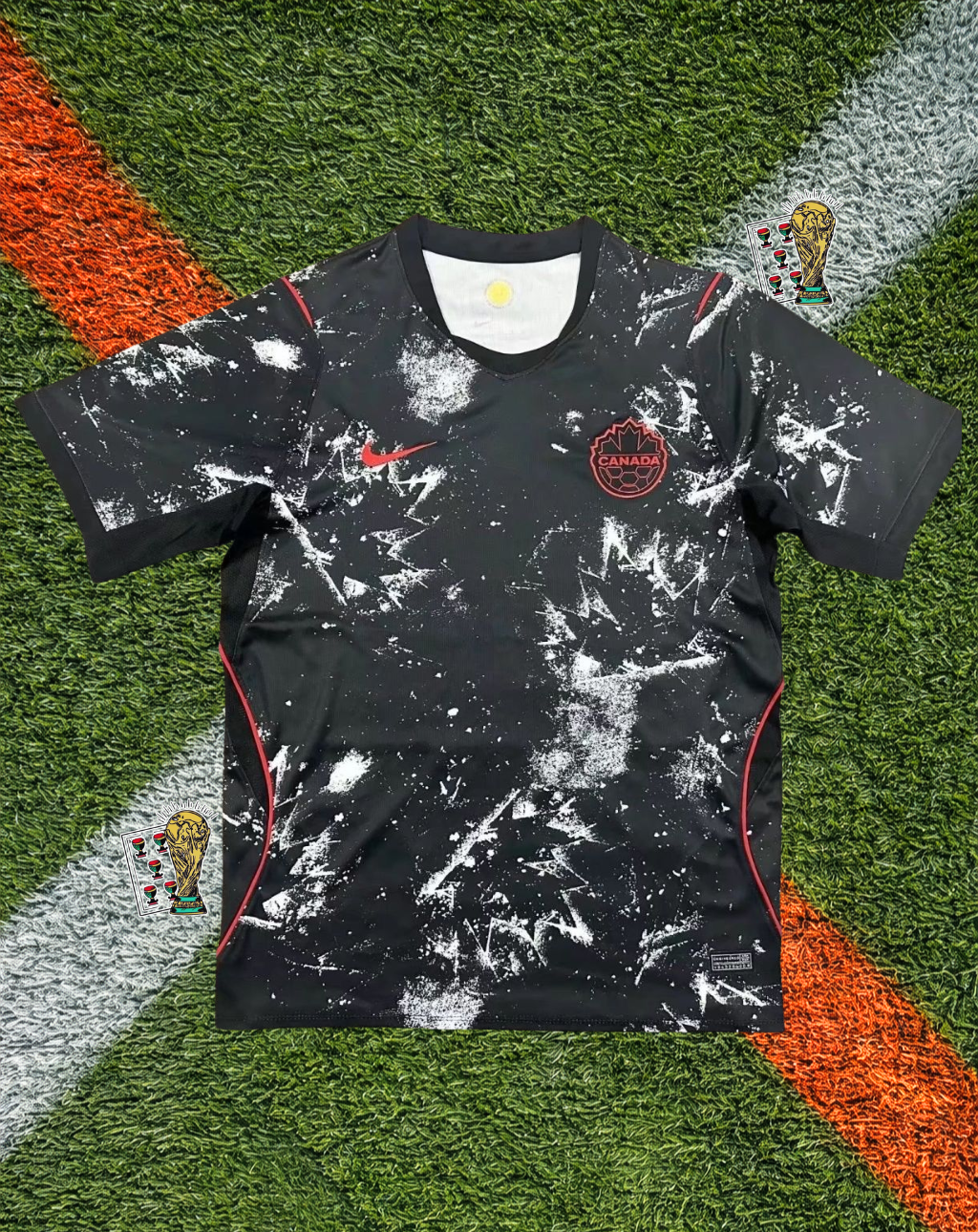 Canada 2026 Away Jersey – "Obsidian Marble" World Cup Edition