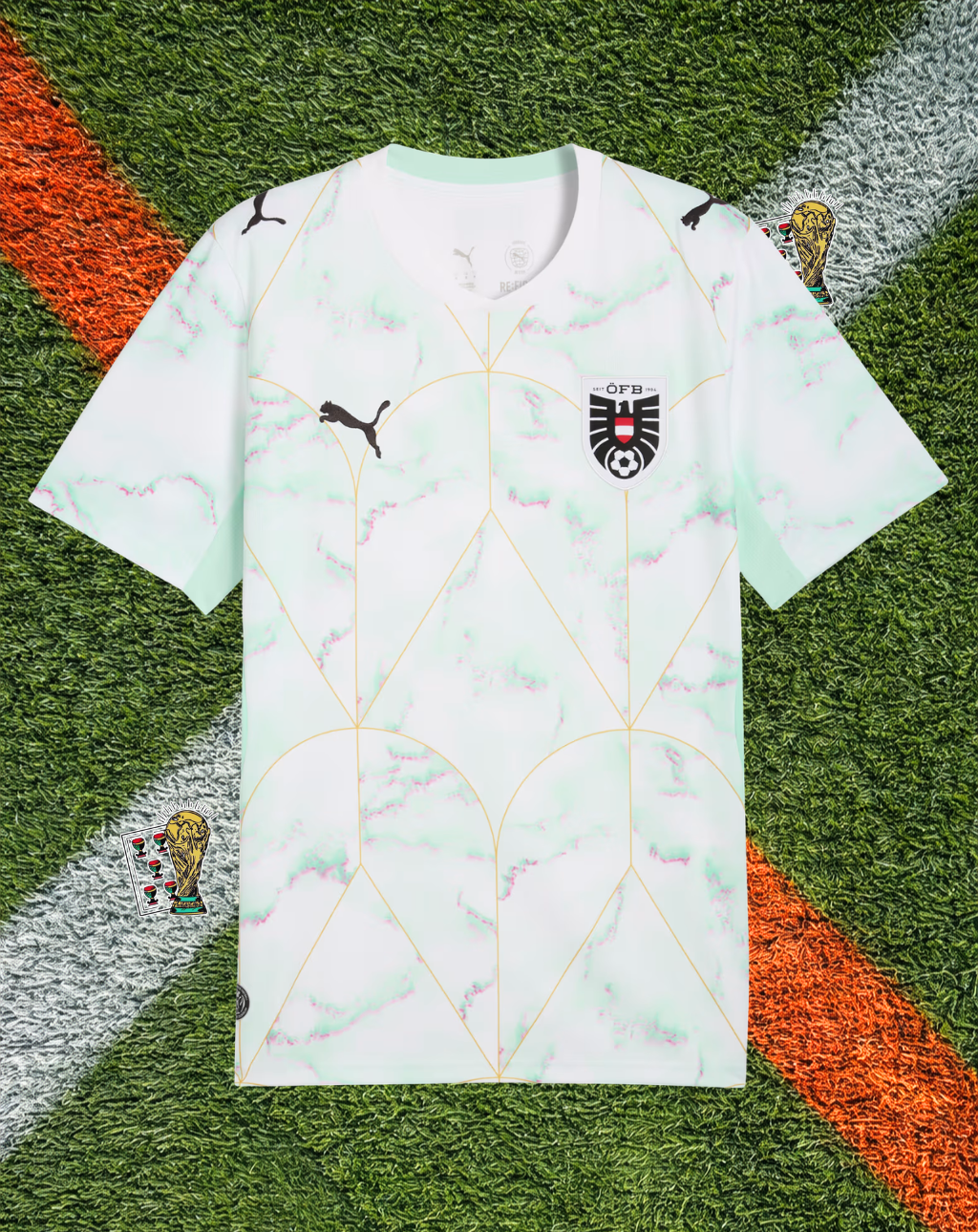 Austria 2026 Away Men's Soccer Jersey – "The Alpine Static"- World Cup Edition