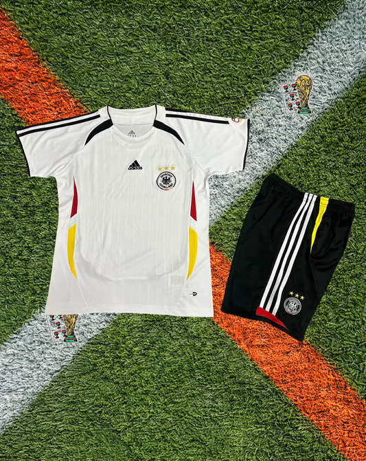 Germany 2006 World Cup Home Jersey – Ballack #13 – Adidas Teamgeist Classic- Youth Edition