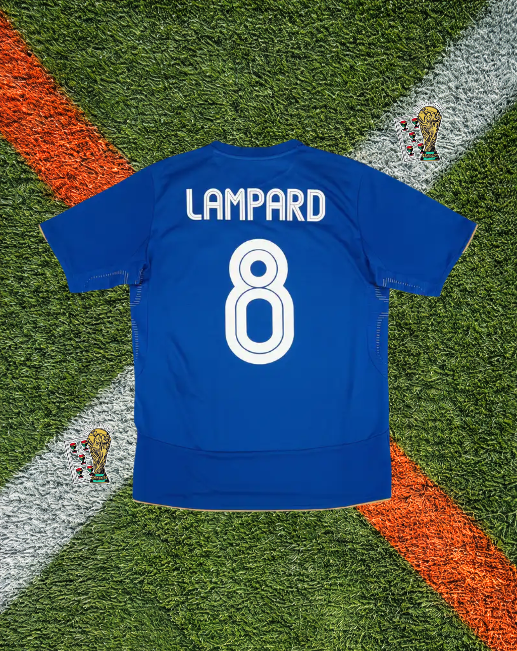 Chelsea 2005–06 Home Centenary Jersey – Lampard #8 – Umbro Blue Samsung Mobile