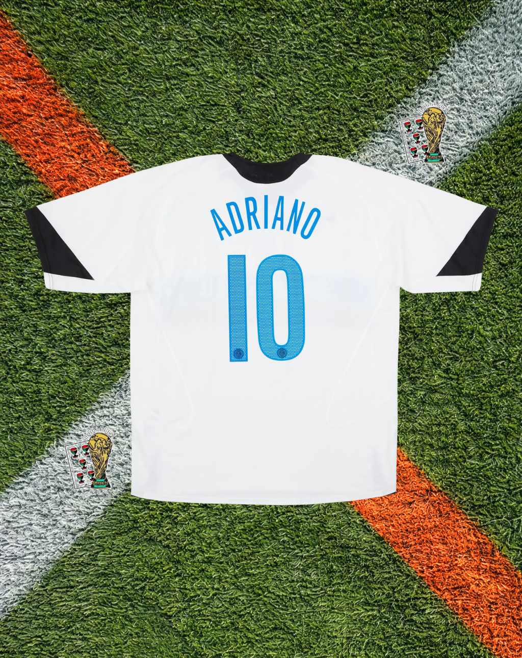 Inter Milan 2005-2006 Away Jersey – Adriano #10- "Total90"  Edition