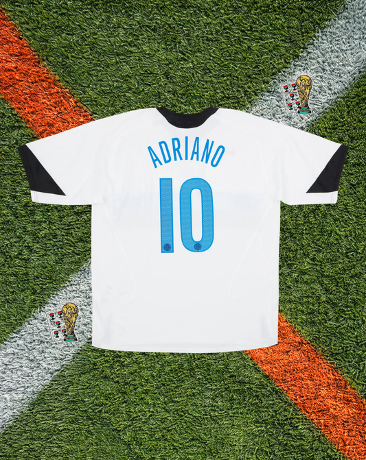 Inter Milan 2005-2006 Away Jersey – Adriano #10- "Total90"  Edition