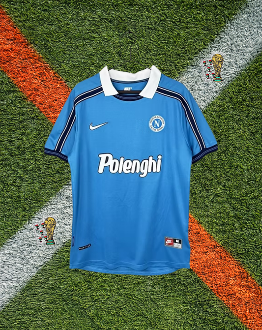 SSC Napoli 1998-1999 Home Jersey – "Polenghi" Sky Blue Edition