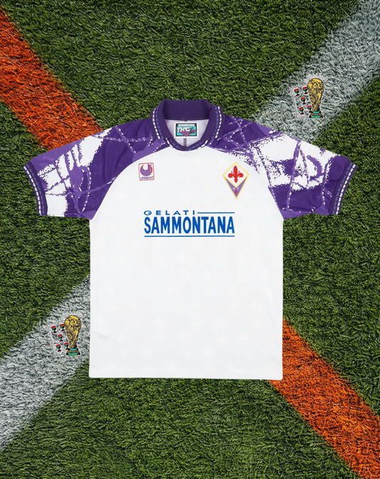 Fiorentina 1994–95 Away Shirt- #15  – Classic UhlSport Design