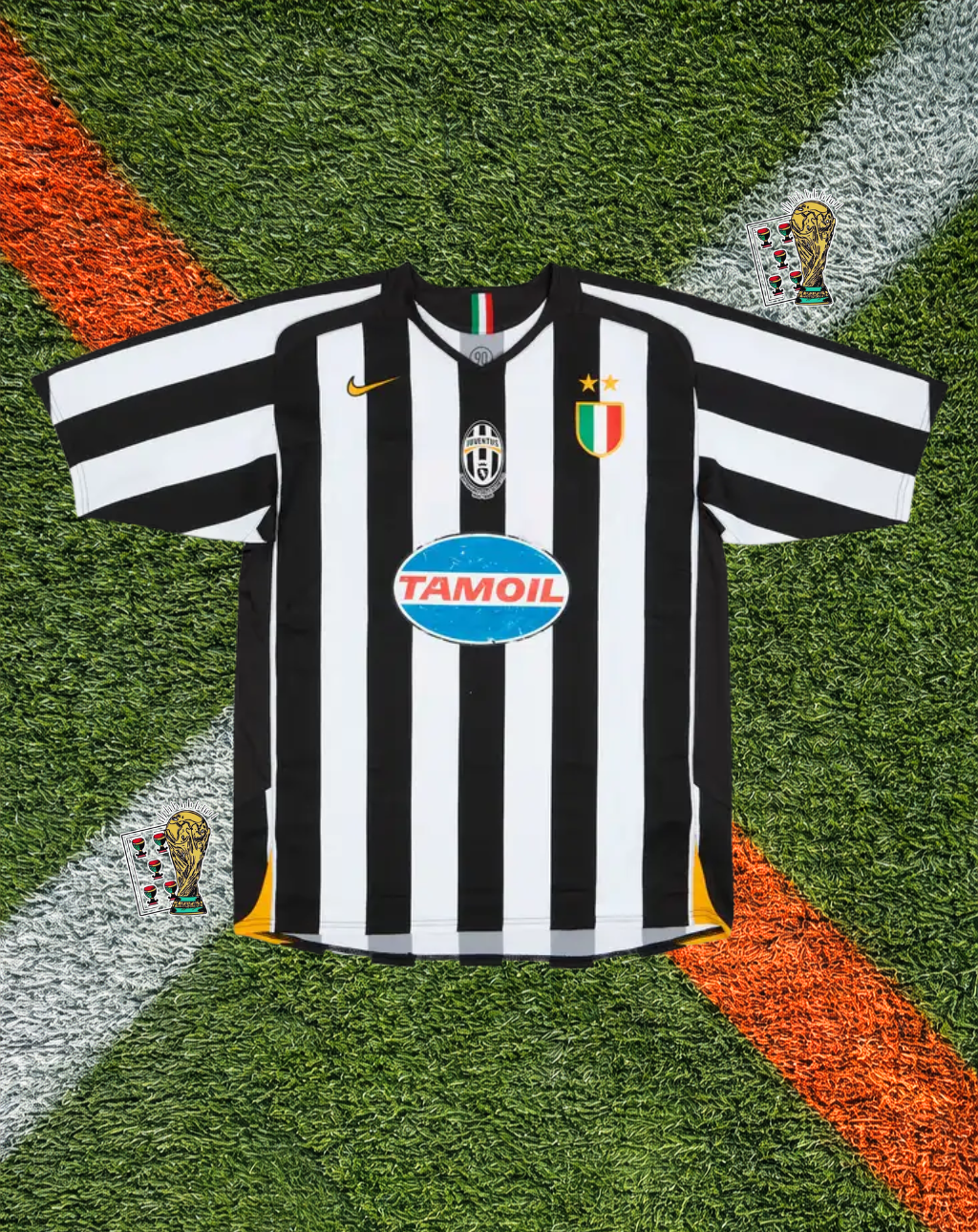 Juventus 2005–06 Home Jersey –Del Piero #10- Tamoil Era Classic