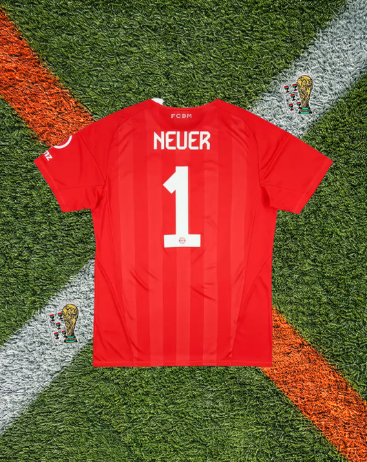 FC Bayern Munich 2025-26 Third Goalkeeper Jersey – Neuer #1 – "Emerald Glow"