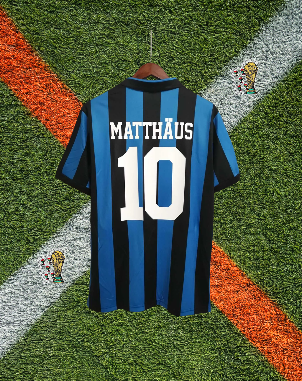 Inter Milan 1988-1990 Home Jersey - Matthäus #10 – Uhlsport "Misura" Edition