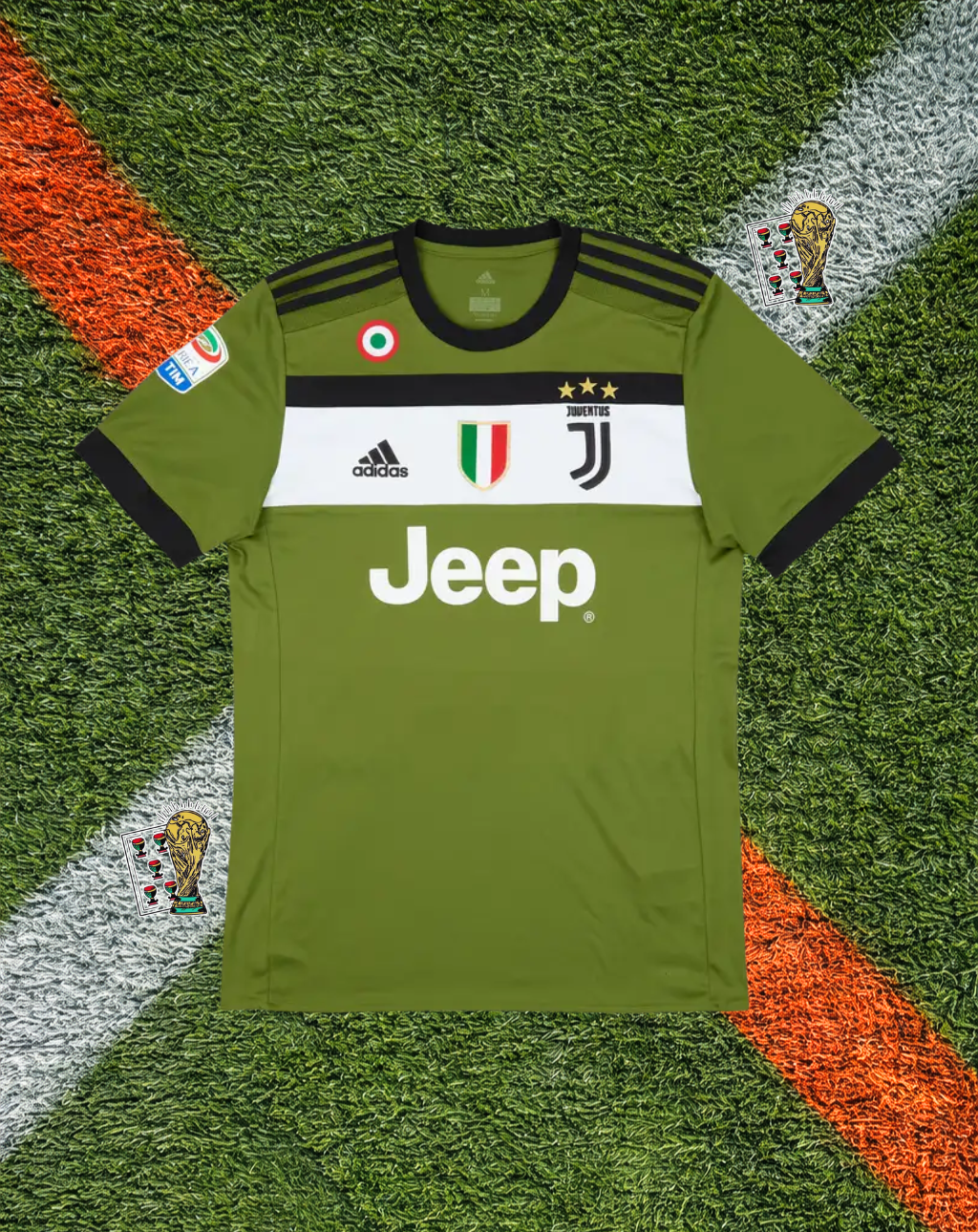 Juventus 2017–18 Third Jersey –Dybala #10-  Military Green Champions Edition