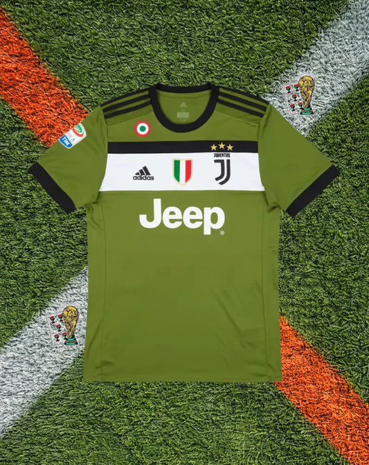 Juventus 2017–18 Third Jersey –Dybala #10-  Military Green Champions Edition