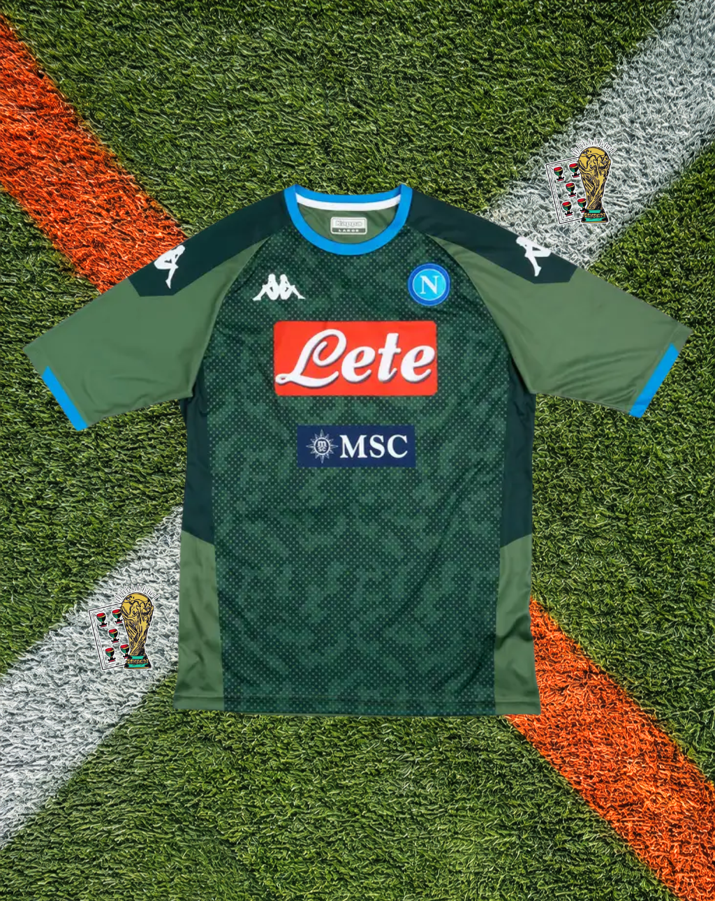 SSC Napoli 2019-2020 Away Jersey – "Marine Green" Kombat Gara Edition