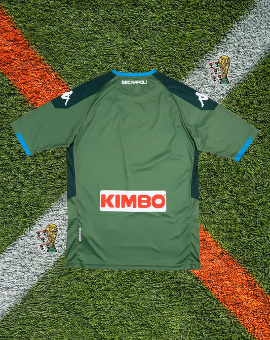 SSC Napoli 2019-2020 Away Jersey – "Marine Green" Kombat Gara Edition