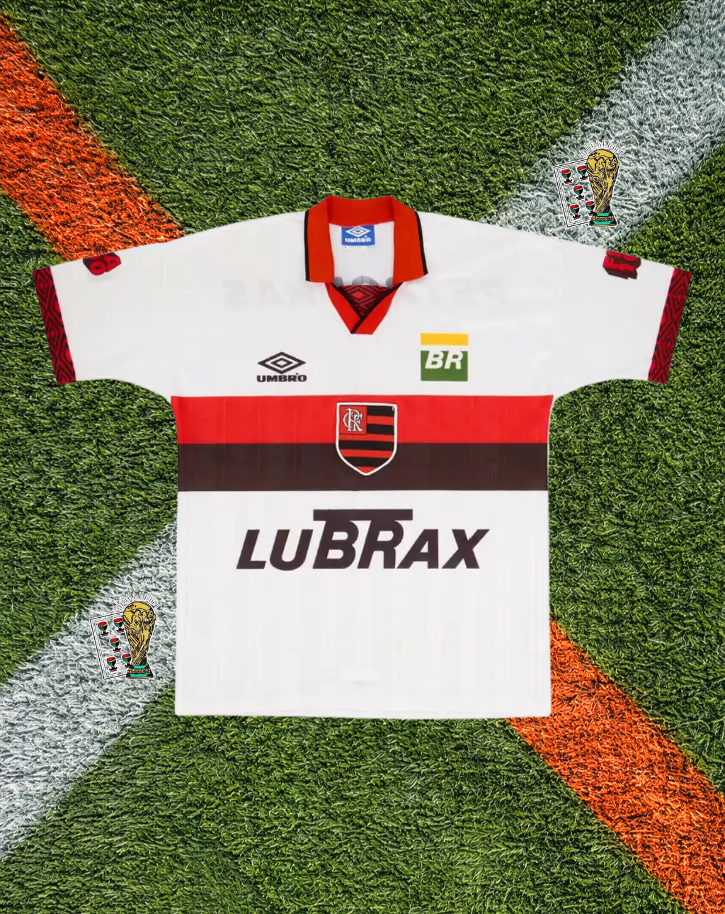 CR Flamengo 1995 Away Jersey – Umbro "Lubrax" Centenary Edition