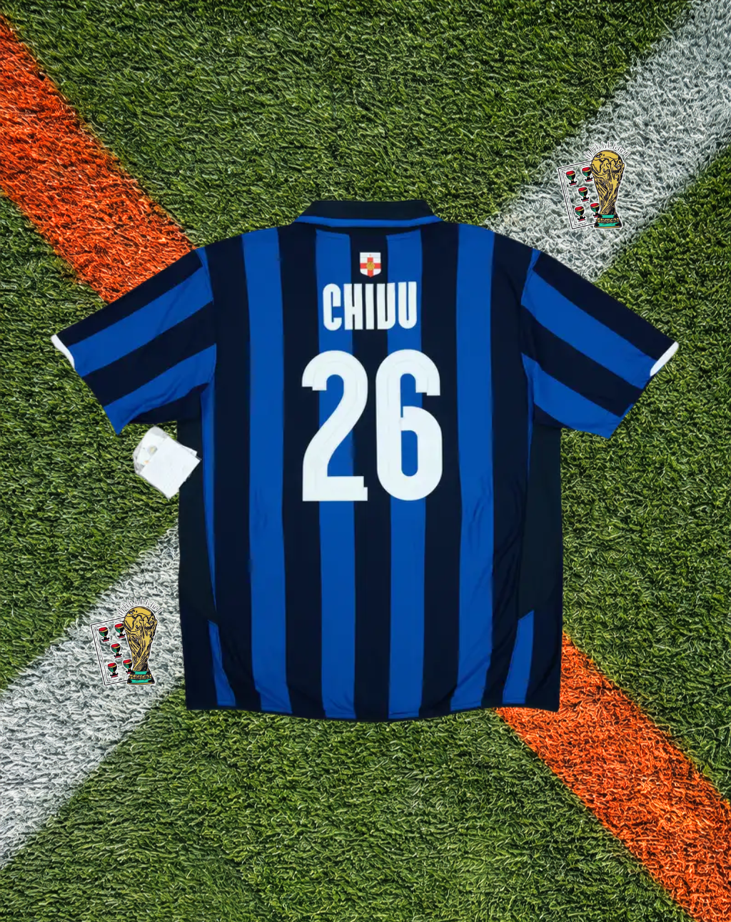 Inter Milan 2007-2008 Centenary Home Jersey – Chivu #26- "100 Anni"  Edition