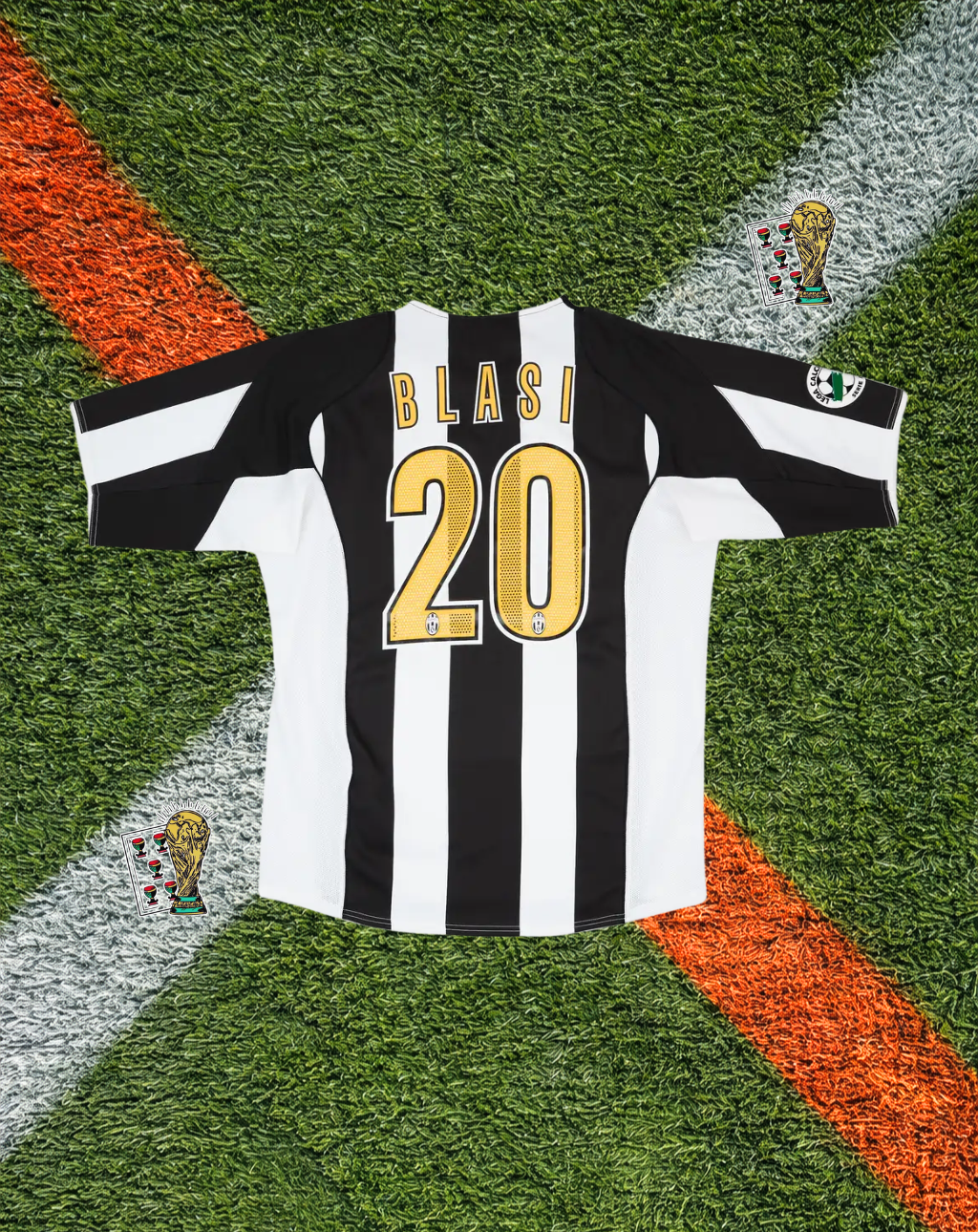 Juventus 2004–05 Home Jersey – Blasi #20-  SKY Sport Era Classic