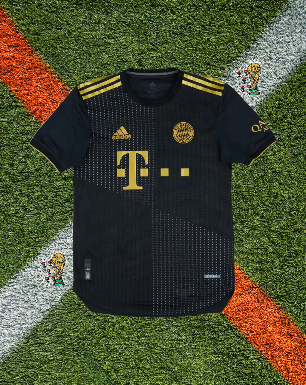 FC Bayern Munich 2021-22 Away Jersey – Musiala #42 – "Black & Gold" Edition