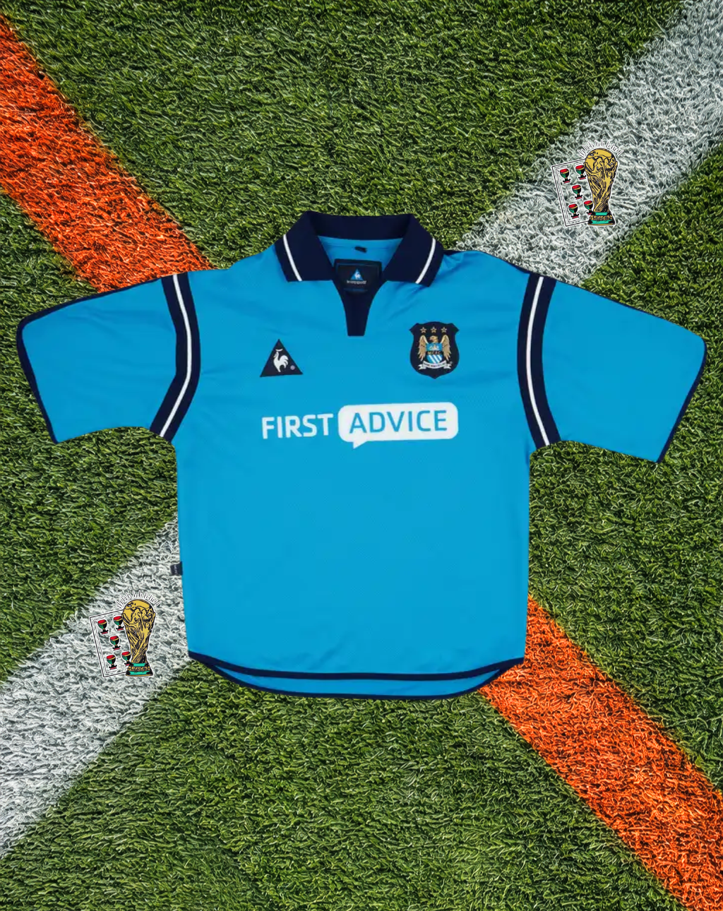 Manchester City 2002-03 Home Jersey – Benarbia #8 – Le Coq Sportif Maine Road Finale