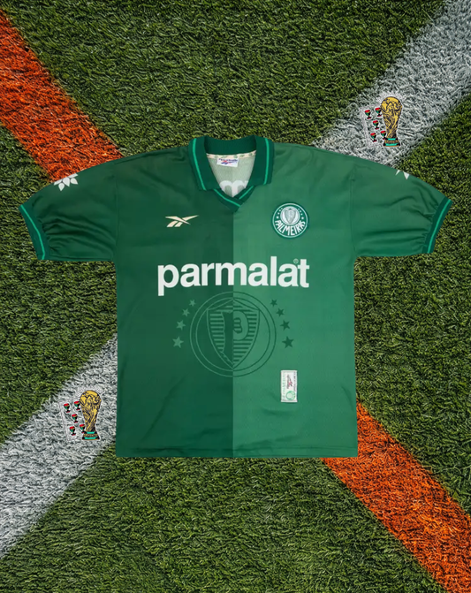 Palmeiras 1993/1994 Home Jersey –  #10 - "The Parmalat Era Half-and-Half"