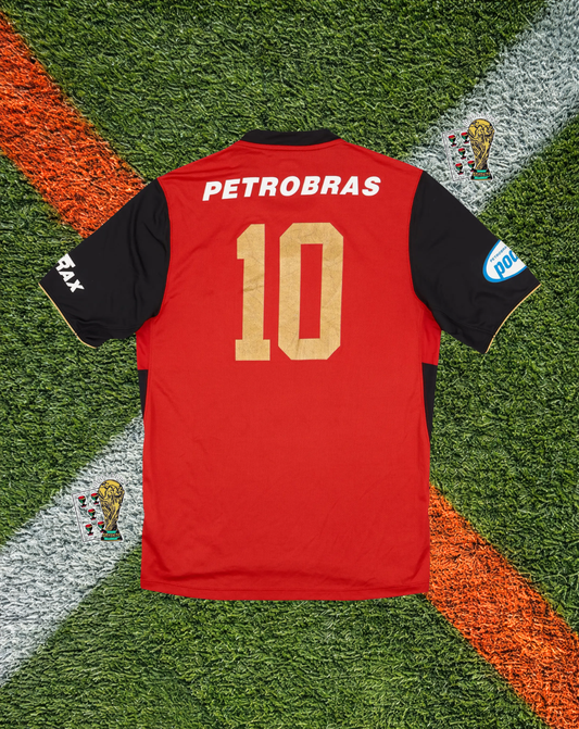 CR Flamengo 2009 Home Jersey – Nike "Olympikus" Adriano #10 Edition