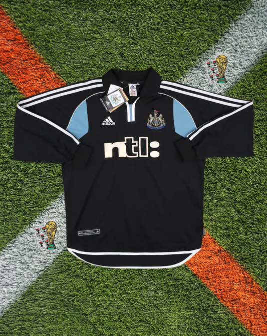 Newcastle United 2000-2001 Away Jersey – SHEARER #9- "NTL Sponsor" Long Sleeve Edition