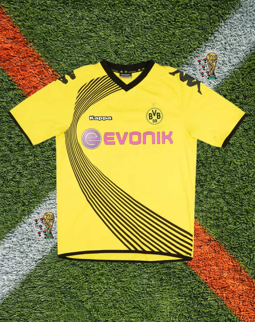 Borussia Dortmund 2011-2012 European Home Jersey – M. Götze #11- Kappa "Champions League" Edition