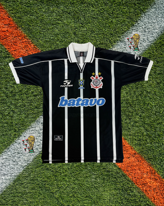 Corinthians 1999 Away Jersey – Rare Vintage Topper – #9