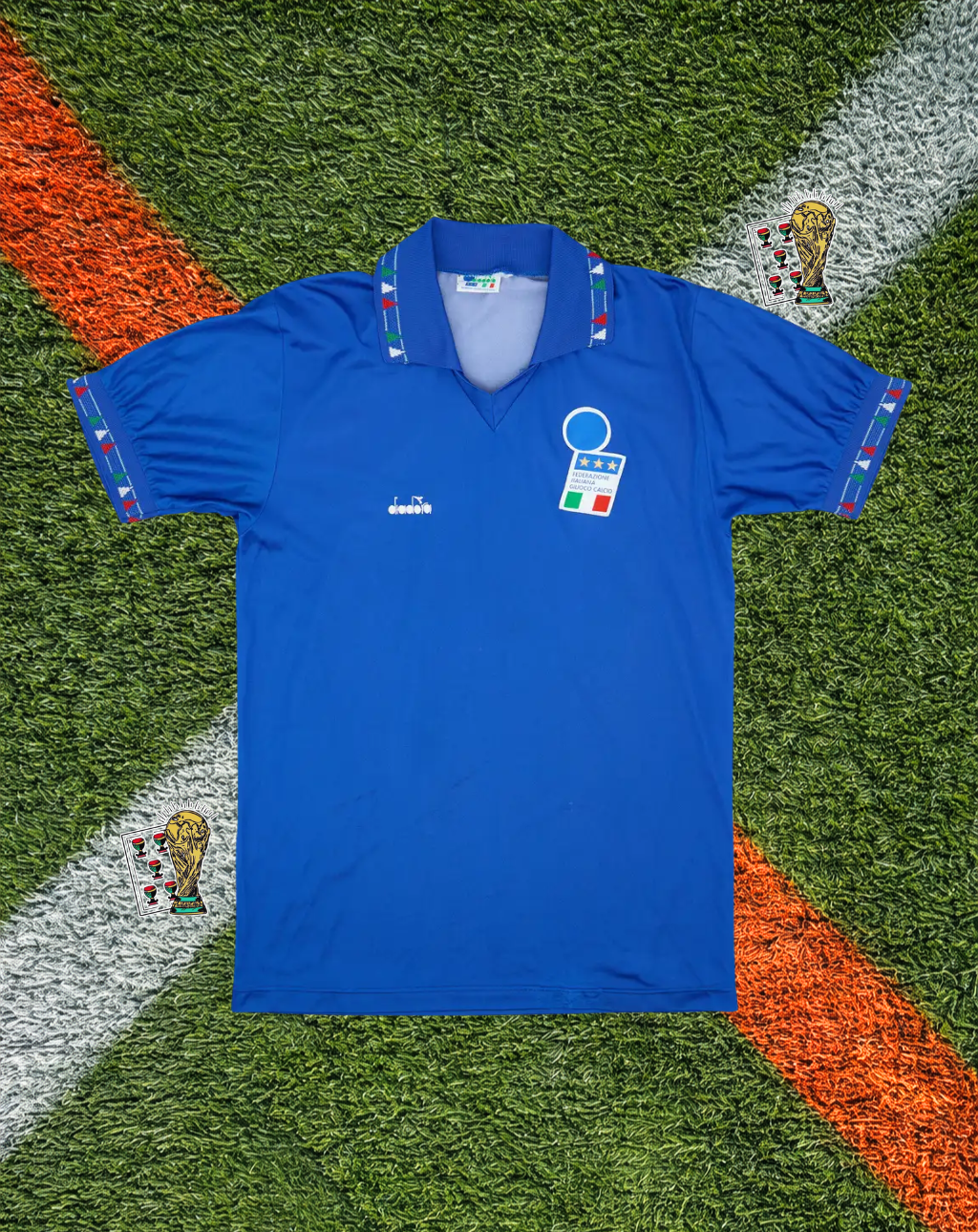 Italy 1992-1993 Home Jersey- #10 – Classic Azzurri Diadora Era Shirt