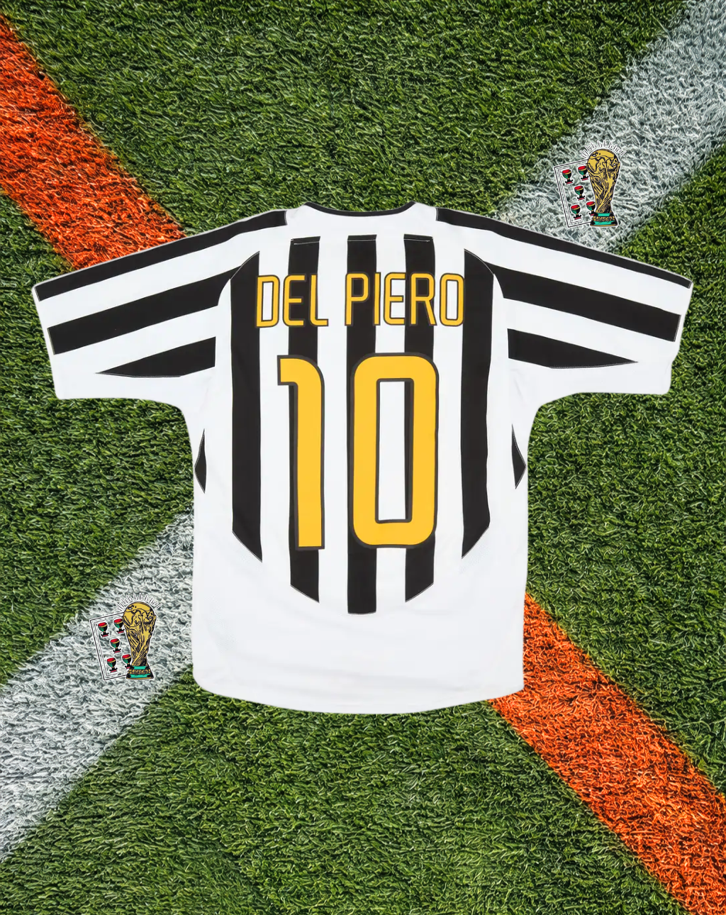 Juventus 2003–04 Home- Del Piero #10 – Iconic FASTWEB-Sponsored Nike Home Shirt