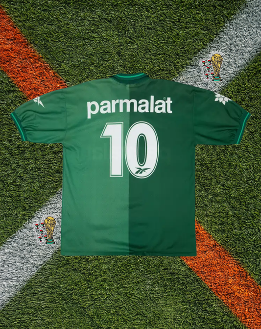 Palmeiras 1993/1994 Home Jersey –  #10 - "The Parmalat Era Half-and-Half"