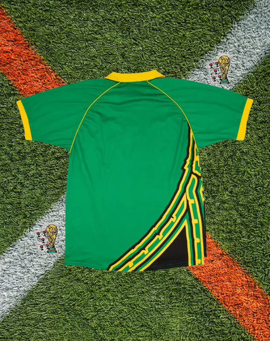 Jamaica 1998 Away Vintage World Cup Jersey – Rare Reggae Boyz Kit from Historic Debut on Football’s Biggest Stage