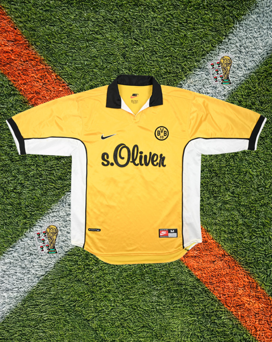 Borussia Dortmund 1998-2000 Home Jersey- Möller #10  – Nike "s.Oliver" Edition