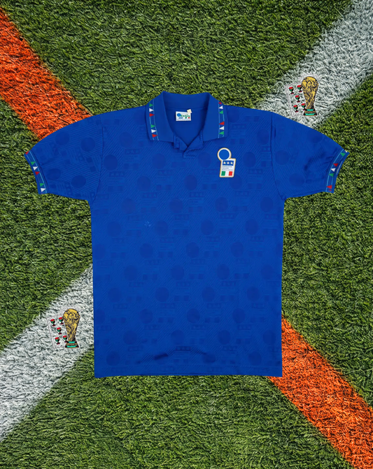 Italy 1994 Home Jersey – R. Baggio #10 – USA 94 World Cup Classic