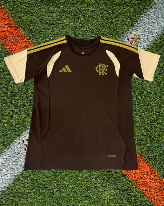 CR Flamengo 2026-2027 Training Jersey – Adidas "AeroReady" Beige Edition
