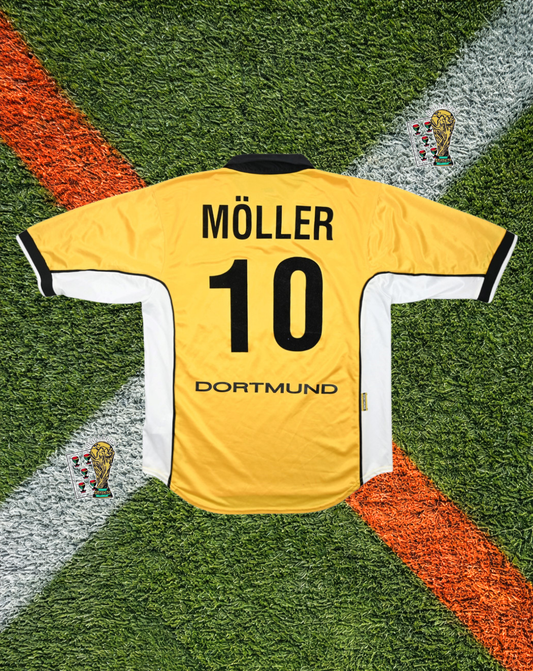Borussia Dortmund 1998-2000 Home Jersey- Möller #10  – Nike "s.Oliver" Edition