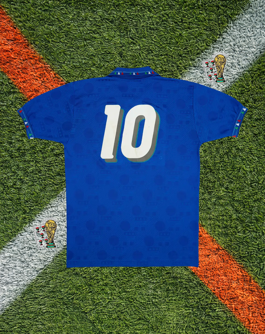 Italy 1994 Home Jersey – R. Baggio #10 – USA 94 World Cup Classic