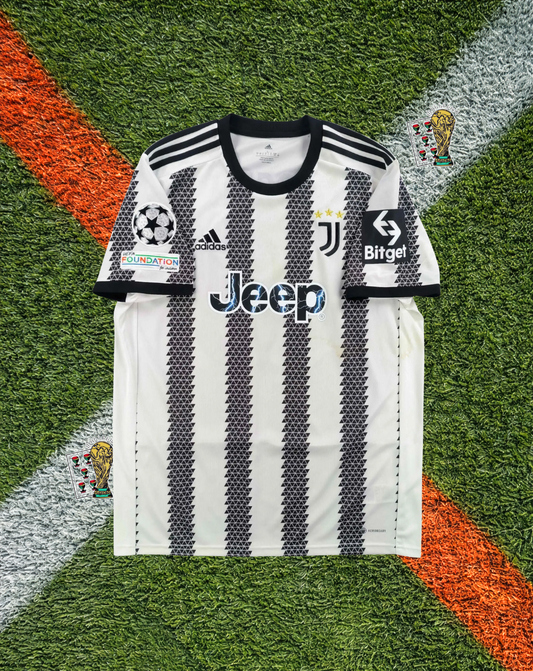 Juventus 2022/23 Home Jersey – Pogba #10-  Modern Jeep Era Classic