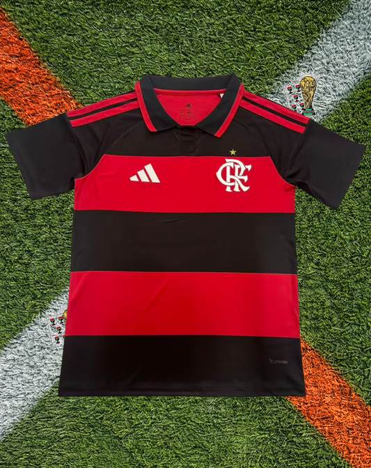 CR Flamengo 2026 Home Jersey – Adidas "Polo" Traditional Edition