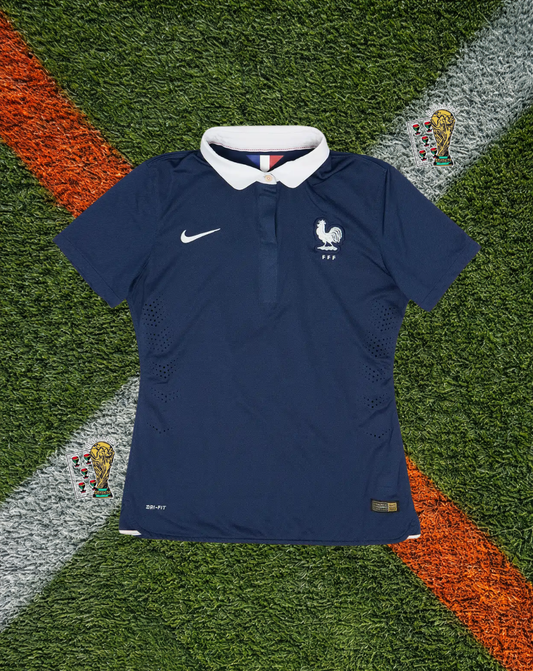 France 2014–2015 Home Jersey – Navy Heritage Collar Edition | #5