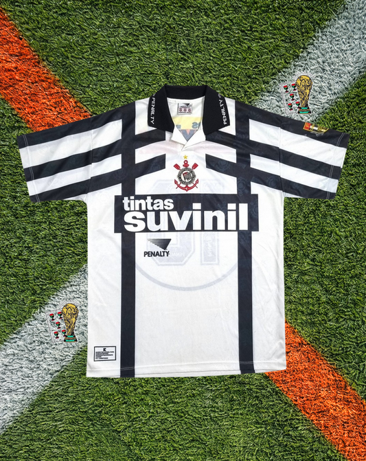 Corinthians 1996 Fourth Jersey – Rare Vintage Penalty – #10
