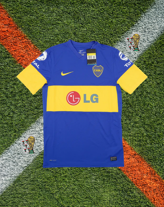 Boca Juniors 2011–2012 Home Jersey – ROMÁN #10 – La Bombonera Legend