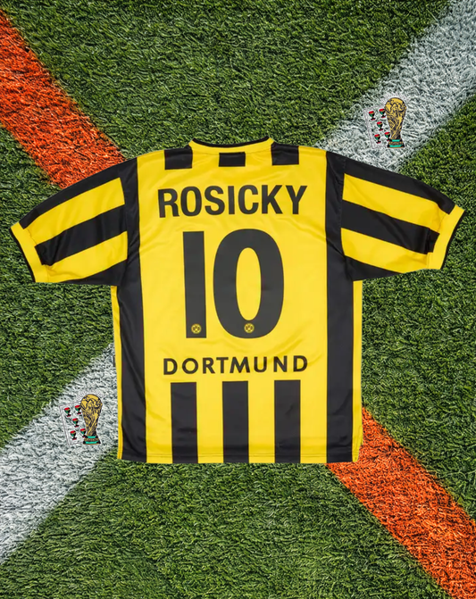 Borussia Dortmund 2000-2002 Home Jersey – Rosický #10- "e.on"  Edition