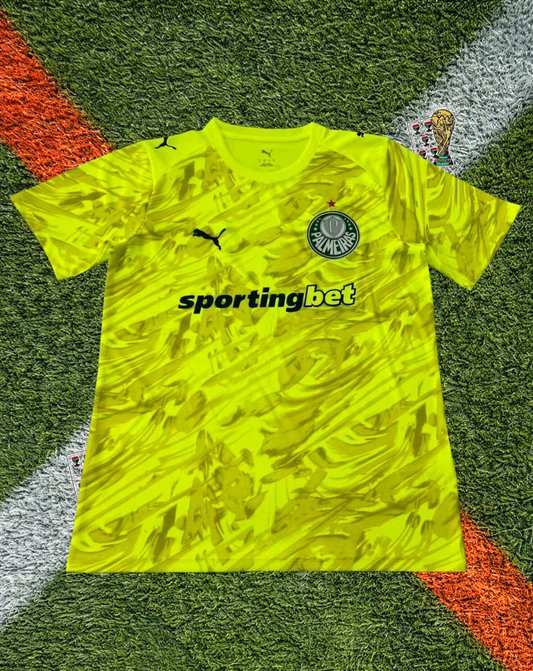 Palmeiras 2026/2027 Away Goalkeeper Jersey – "The Electric Shield"