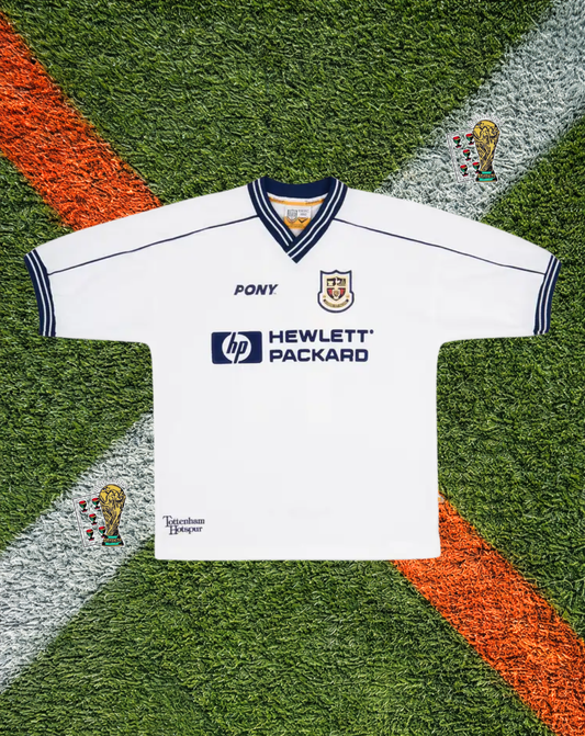 Tottenham Hotspur 1997-1999 Home Jersey – Ginola #14- Pony Edition