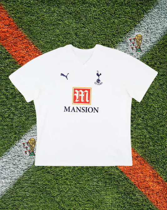 Tottenham Hotspur 2007-2008 Home Jersey – BERBATOV #9- Puma "125th Anniversary" Edition