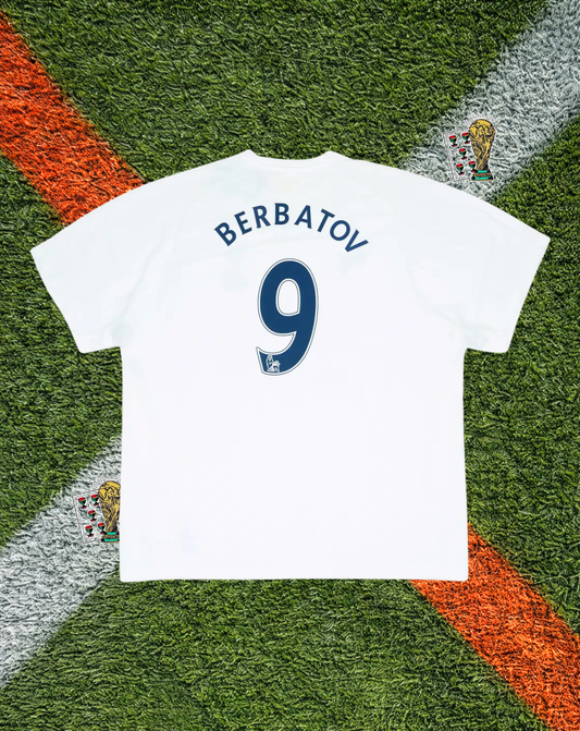 Tottenham Hotspur 2007-2008 Home Jersey – BERBATOV #9- Puma "125th Anniversary" Edition