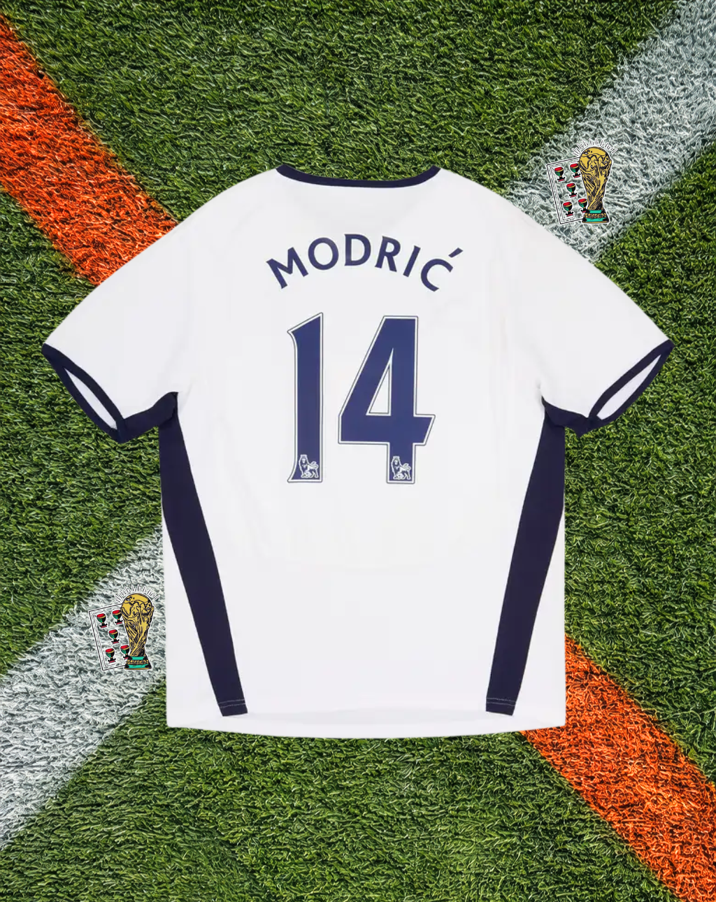 Tottenham Hotspur 2008-2009 Home Jersey –Modrić #14-  Puma Edition