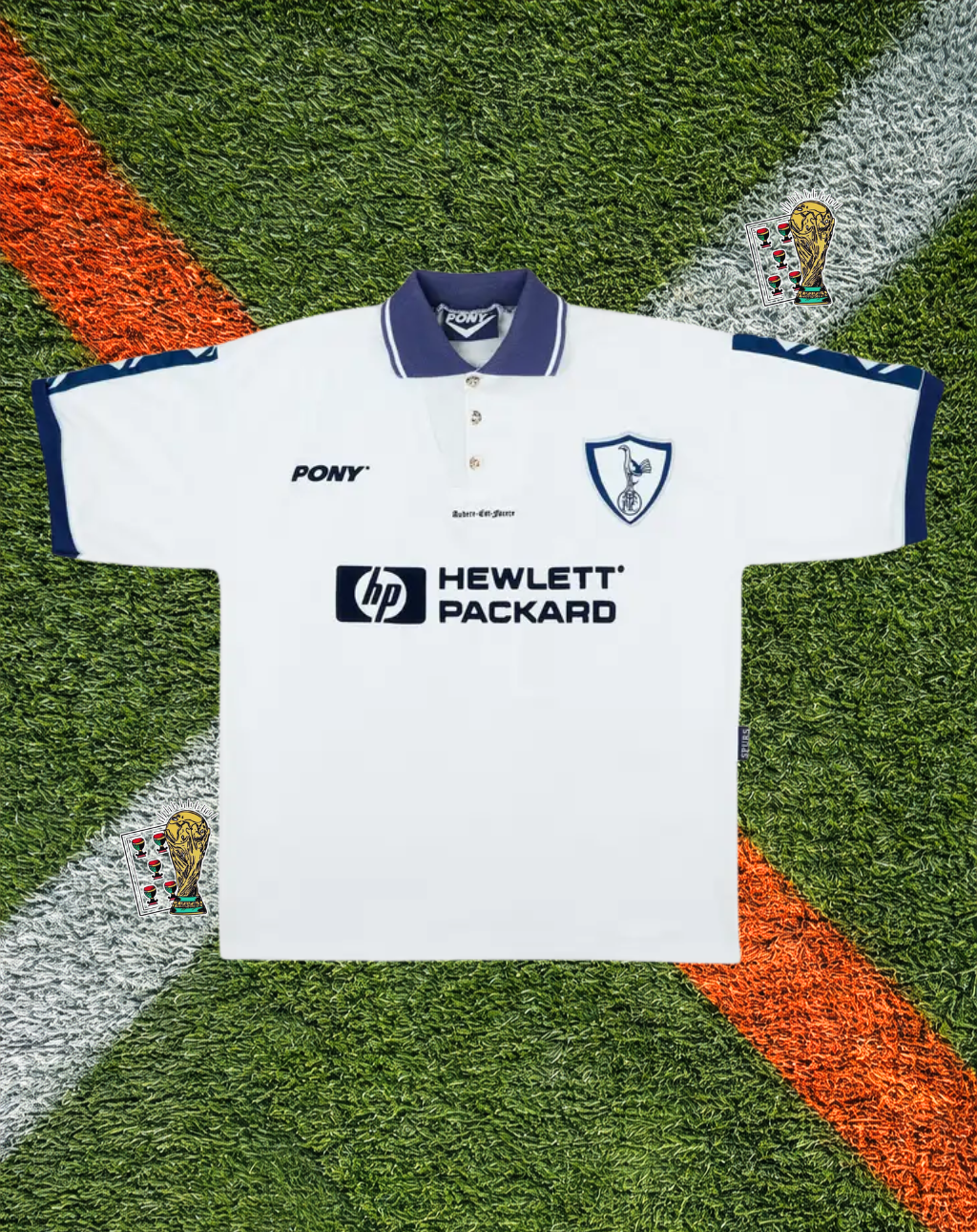 Tottenham Hotspur 1995-1997 Home Jersey – Sheringham #10- Pony Edition